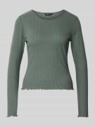Only Slim Fit Langarmshirt aus reiner Baumwolle Modell 'CARLOTTA' in S...