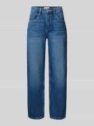 Mango Baggy Fit Jeans im 5-Pocket-Design in Dunkelblau, Größe 34