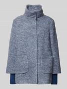 Milo Coats Jacke mit Stehkragen Modell 'Olivia' in Blau, Größe 44