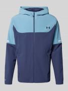 Under Armour Trainingsjacke mit Eingrifftaschen in Dunkelblau, Größe S