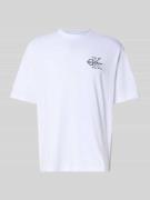 Calvin Klein Jeans Regular Fit T-Shirt mit Logo-Stitching Modell 'Micr...
