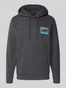 Tommy Jeans Regular Fit Hoodie aus reiner Baumwolle in Anthrazit, Größ...