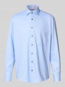 ETERNA Comfort Fit Business-Hemd mit Kentkragen in Bleu, Größe 40