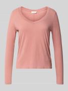 American Vintage Longsleeve mit V-Ausschnitt Modell 'Gamipy' in Altros...