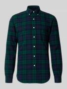 Polo Ralph Lauren Freizeithemd mit Knopfleiste in Marine, Größe L