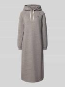 Polo Ralph Lauren Sweatkleid mit Kapuze in Mittelgrau, Größe M