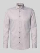 ETERNA Slim Fit Business-Hemd mit Kentkragen in Sand, Größe 39