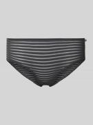Marc O'Polo Panty mit Streifenmuster in Black, Größe L
