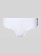 Marc O'Polo String aus Spitze in Weiss, Größe L