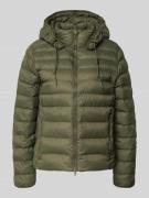 Polo Ralph Lauren Steppjacke mit Label-Stitching in Khaki, Größe L