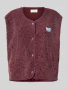 American Vintage Relaxed Fit Weste mit Logo-Patch Modell 'Hoktown' in ...