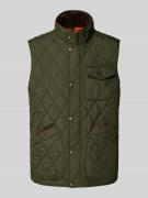 Polo Ralph Lauren Weste mit Stehkragen in Oliv, Größe L