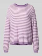 American Vintage Oversized Strickpullover mit Rundhalsausschnitt Model...