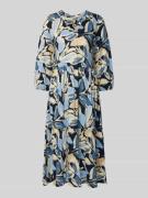 Soyaconcept Tunikakleid in Midilänge Modell 'FEICITY' in Hellblau, Grö...