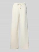 Guess Activewear Wide Leg Stoffhose mit Strukturmuster Modell 'PEONY' ...