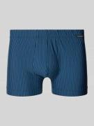 Schiesser Boxershorts mit elastischem Bund in Marine, Größe L