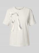 Scotch & Soda T-Shirt mit Motiv-Print in Hellgrau, Größe L