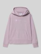 CHAMPION Hoodie mit Kapuze in Flieder, Größe 128