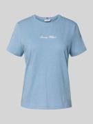 Tommy Hilfiger Regular Fit T-Shirt aus reiner Baumwolle in Hellblau, G...