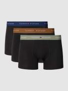 Tommy Hilfiger Trunks aus Baumwoll-Mix im 3er-Pack in Khaki, Größe L