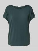 s.Oliver RED LABEL Loose Fit T-Shirt aus Viskose-Mix in Dunkelgruen, G...