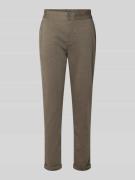 FREE/QUENT Slim Fit Stoffhose mit fixierten Abschlüssen Modell 'Nanni'...