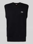 Dickies Stricktop mit Label-Stitching Modell 'SUMMERDALE' in Black, Gr...