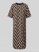 Christian Berg Woman Strickkleid mit Rundhalsausschnitt in Cognac, Grö...