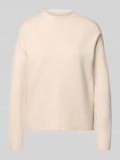 Christian Berg Woman Oversized Strickpullover mit geripptem Stehkragen...