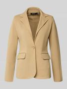Lauren Ralph Lauren Blazer mit Reverskragen in Sand, Größe L