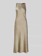 MAX&Co. A-Linien Cocktailkleid ohne Ärmel Modell 'KAISER' in Oliv, Grö...