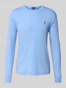 Polo Ralph Lauren Longsleeve mit gerippten Abschlüssen in Blau, Größe ...