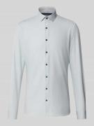 OLYMP No. Six Super Slim Fit Businesshemd aus Baumwoll-Mix in Silber, ...