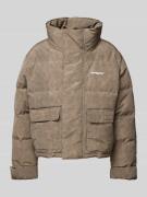 Low Lights Studios Steppjacke mit Stehkragen Modell 'ORION' in Beige, ...