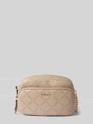 Liu Jo White Satchel Bag mit Steppnähten in Taupe, Größe 1