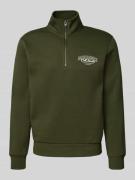 Jack & Jones Sweatshirt mit Stehkragen Modell 'AKOTO' in Dunkelgruen, ...
