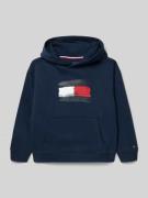 Tommy Hilfiger Kids Regular Fit Hoodie aus Baumwoll-Mix in Marine, Grö...
