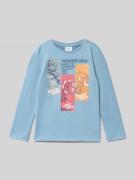 s.Oliver RED LABEL Regular Fit Langarmshirt aus reiner Baumwolle in Ra...