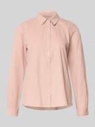 Marc O'Polo Regular Fit Hemdbluse aus Baumwoll-Lyocell-Mix in Rosa, Gr...