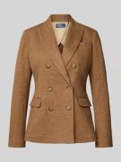 Polo Ralph Lauren Blazer mit Reverskragen in Camel, Größe 34
