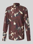 JOOP! Collection Loose Fit Business-Hemd mit Kentkragen in Kirsche, Gr...