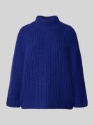 Herzensangelegenheit Strickpullover aus Woll-Kaschmir-Mix in Royal, Gr...