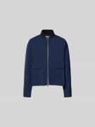 Officine Générale Regular Fit Jacke mit Pattentaschen in Marine, Größe...