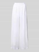 BOSS Orange Relaxed Fit Leinenhose mit elastischem Bund Modell 'TOREAN...