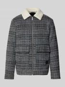 MCNEAL Jacke mit Teddyfell in Anthrazit, Größe L