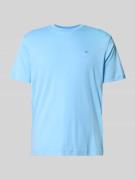 CK Calvin Klein T-Shirt mit Label-Stitching in Sky, Größe L