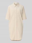 OPUS Knielanges Hemdblusenkleid mit Knopfleiste Modell 'Winchesta' in ...