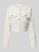 Guess Blazer mit Knopfleiste Modell 'ANNAMARIA' in Weiss, Größe L