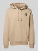 The North Face Hoodie mit Label-Stitching in Beige, Größe M