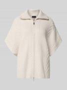 monari Loose Fit Strickjacke mit Woll-Anteil in Beige, Größe 36